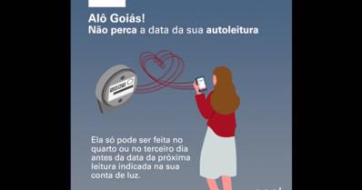 Alô Goiás: Não perca a data da sua autoleitura