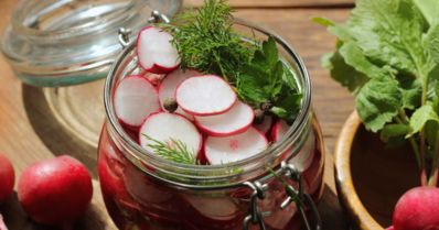 Conservas de rabanete: bom para a saúde e para geração de renda