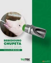 BEBEDOURO SUÍNO CHUPETA MATRIZ/GEST./MATERNIDADE/REPRODUÇÃO
