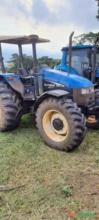 Trator New Holland TS 110 4x4 ano 02