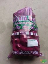 Embalagens plásticas para batata doce, beterraba, cenoura e outros