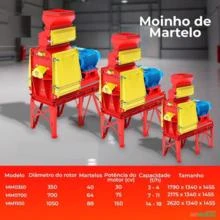 MOINHO DE MARTELOS LINHA MM 75CV