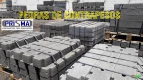 PEDRAS DE CONTRAPESOS PARA ELEVADORES -PRISMACONTRAPESOS
