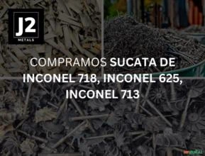 COMPRAMOS SUCATA DE INCONEL 718, INCONEL 625, INCONEL 825, E TODOS OS TIPOS DE SUCATA DE INCONEL E N