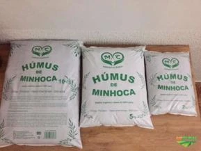HÚMUS DE MINHOCA 100% PURO