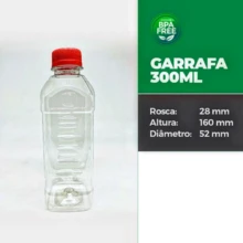 GARRAFA FRASCO PET 300 ml Especial