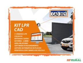 Kit Estacionamento LPR CAD
