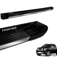 Estribo Lateral Frontier 2008 a 2016 Preto Premium Personalizado