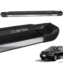 Estribo Lateral Duster 2012 a 2024 Preto Fosco Personalizado