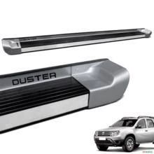 Estribo Lateral Duster 2012 a 2024 Prata Personalizado P2