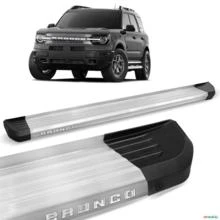 Estribo Lateral Ford Bronco 2021 a 2023 Alumínio Anodizado