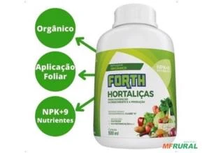 Fertilizante Orgânico Adubo Forth Hortaliças Foliar 500ml