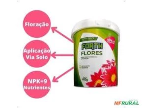 Adubo Fertilizante Forth Flores Pote 400g NPK 9 Nutrientes
