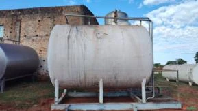 Tanque isotermico para estocagem inox 15mil litros