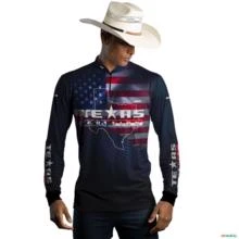 Camisa Country Brk Texas Edition com Uv50