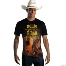 Camiseta Agro Brk Modão é Bão com Uv50 -  Gênero: Masculino Tamanho: G