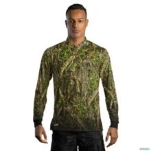 Camisa Agro BRK Camuflada Stealth Series 2.0 com UV50 + -  Gênero: Masculino Tamanho: XXG