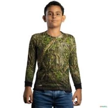 Camisa Agro BRK Camuflada Stealth Series 2.0 com UV50 + -  Gênero: Infantil Tamanho: Infantil G
