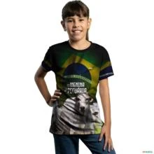 Camiseta Agro BRK Feminina As Menina da Pecuária com UV50 + -  Gênero: Infantil Tamanho: Infantil M