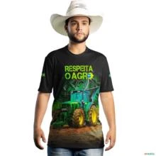 Camiseta Agro Brk Respeita o Agro com Uv50 -  Tamanho: XXG