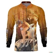 Camisa de Caça BRK Dumato Javali Foxhound Floresta com UV50 + -  Gênero: Masculino Tamanho: PP