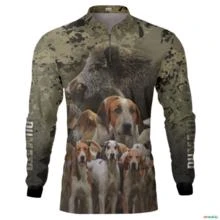 Camisa de Caça BRK Dumato Foxhound Camuflada com UV50 + -  Gênero: Masculino Tamanho: PP