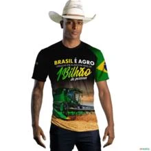 Camiseta Agro BRK Agro é Bilhão com UV50 + -  Gênero: Masculino Tamanho: P