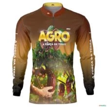Camisa Agro BRK Cultivo de Cacau com UV50 + -  Gênero: Masculino Tamanho: M