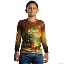 Camisa Agro BRK Cultivo de Cacau com UV50 + -  Gênero: Infantil Tamanho: Infantil M
