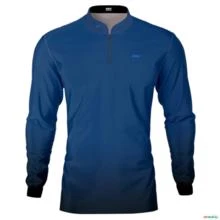 Camisa Casual BRK Unissex Basic Azul Naval com UV50 + -  Gênero: Masculino Tamanho: G