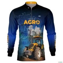 Camisa Agro BRK Made in Agro Pecuária com UV50 + -  Gênero: Masculino Tamanho: M