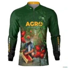 Camisa Agro BRK Produtor de Tomate com UV50 + -  Gênero: Masculino Tamanho: M