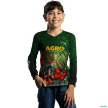 Camisa Agro BRK Produtor de Tomate com UV50 + -  Gênero: Infantil Tamanho: Infantil M