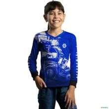 Camisa Agro BRK Trator Agronomia com UV50 + -  Gênero: Infantil Tamanho: Infantil P