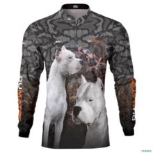 Camisa de Caça BRK DuMato Dogo Argentino com UV50 + -  Gênero: Masculino Tamanho: PP