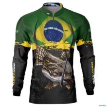 Camisa Agro BRK Traíra Brasil com UV50 + -  Gênero: Masculino Tamanho: XXG