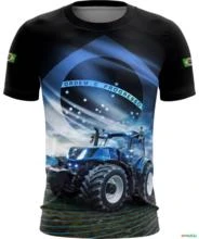 Camiseta Agro BRK O Agro Não Para com UV50  - Tamanho: G