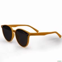 Óculos de Sol Infantil 5 a 10 anos Flexível BRK Polarizado com Uv -  Laranja Gold