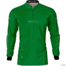 Camiseta Agro Básica BRK Verde com Proteção UV50+ -  Gênero: Masculino Tamanho: M
