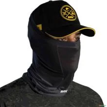 Bandana Black Mask Brk Preto Liso com Proteção UV50+