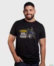Camiseta Agro Brk O Agro Não Para Algodão Egípcio -  Tamanho: PP
