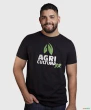 Camiseta Agro Brk Agricultura Algodão Egípcio -  Cor: Preto Tamanho: PP