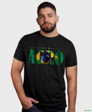 Camiseta Brk Brasil é Agro Algodão Egípcio -  Tamanho: P