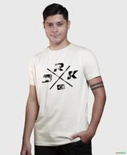 Camiseta Agro Brk X Algodão Egípcio -  Cor: Branco Tamanho: G1