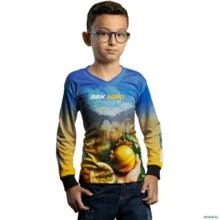 Camisa Agro BRK Cultivo Frutas Produtor de Maracuja com UV50+ -  Gênero: Infantil Tamanho: Infantil M