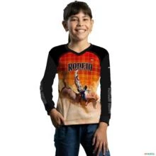Camisa Agro BRK Rodeio Cutiano com Proteção UV50+ -  Gênero: Infantil Tamanho: Infantil PP