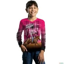 Camisa Agro BRK Prova do Laço 02 com Proteção UV50+ -  Gênero: Infantil Tamanho: Infantil PP