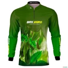 Camisa Agro BRK Cultivo Frutas Produtor de Abacate com UV50+ -  Gênero: Masculino Tamanho: P
