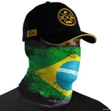 Bandana Tubeneck Brk Bandeira do Brasil com Proteção Solar Uv50+