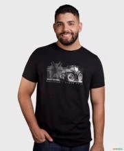 Camiseta Agro Brk Trator Agronomia Algodão Egípcio -  Tamanho: GG